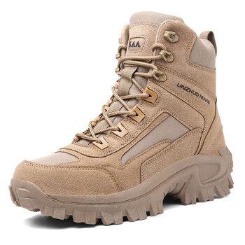 New Boots Men Military Special Force Desert Combat Shoes Ανδρικά παπούτσια για υπαίθριο κυνήγι Trekking Camping Boots Man Tactical Boot Work Shoes