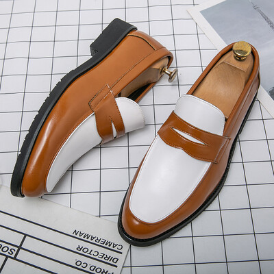 Bărbați de lux Business din piele Oxford Designer pentru bărbați Classic Smile Pantofi de rochie formali pentru bărbați Falts Office Nunta Flats încălțăminte