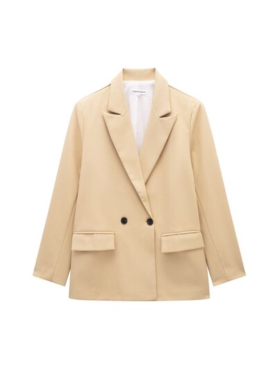 TRAF Office Femei Blazer colorat largi 2024 de vară cu mânecă lungă la două piepte pentru birou. Jachetă pentru femeie.