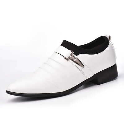 Meeste lamedad klassikalised meestekleidid kingad PU-nahast tiivaotsaga nikerdatud Itaalia ametlik Oxford Plus suurus 38–48 2021. aasta talveks