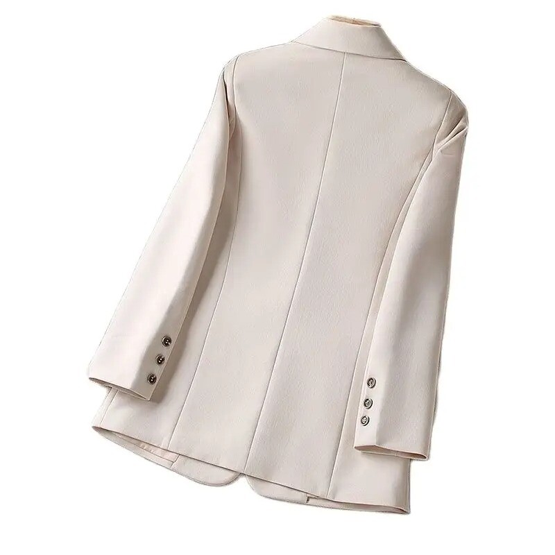 Kaki odijelo za slobodno vrijeme Ženski kaput Proljeće Jesen Novi stil Temperament Slim Fit Ženska udobna podstava Divlji sako S-4XL