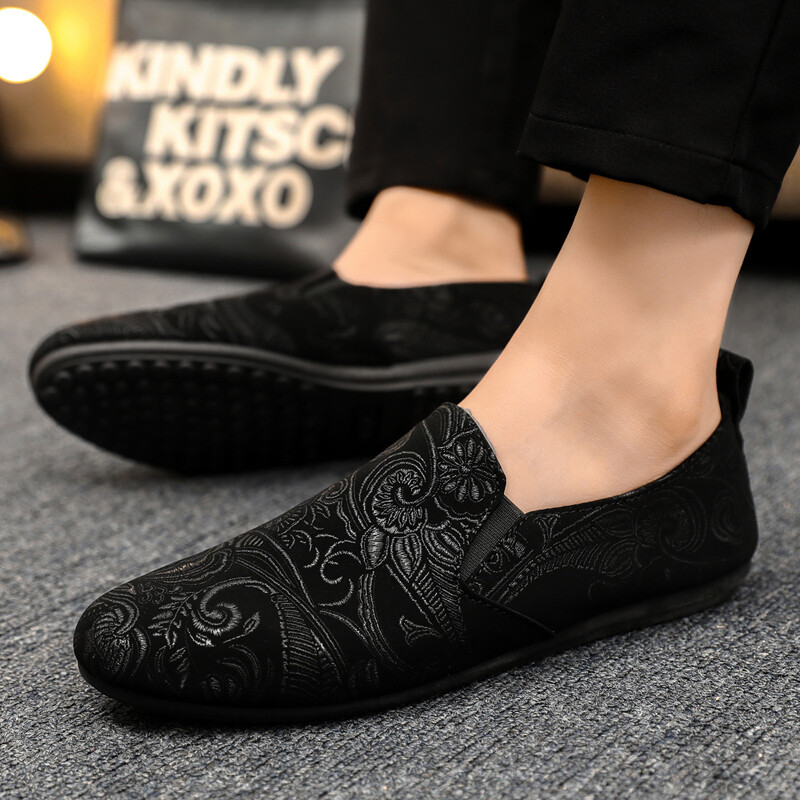 Uued mustad nahast meeste vabaajajalatsid Luksuslikud Briti sinised rahvusmustrilised Oxfordi kaubamärgiga pidulikud kleidikingad Disainer meeste jalavarjud Br