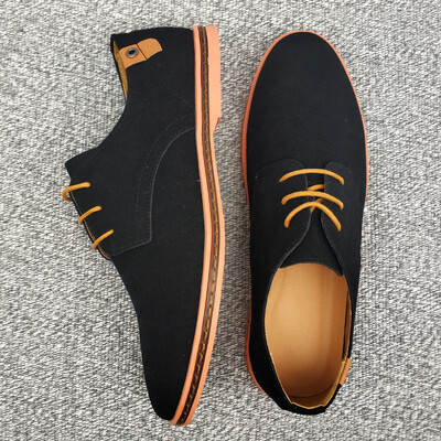 Άνοιξη Suede Δερμάτινα Ανδρικά Παπούτσια Oxford Casual Παπούτσια Κλασικά πάνινα παπούτσια Άνετα Παπούτσια Φόρεμα Παπούτσια Μεγάλο μέγεθος Flats