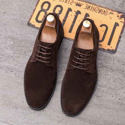 Луксозни дизайнерски мъжки винтидж велурени зелени вечерни оксфордски обувки Мокасини Сватбени парти Официални обувки Sapato Social Masculino