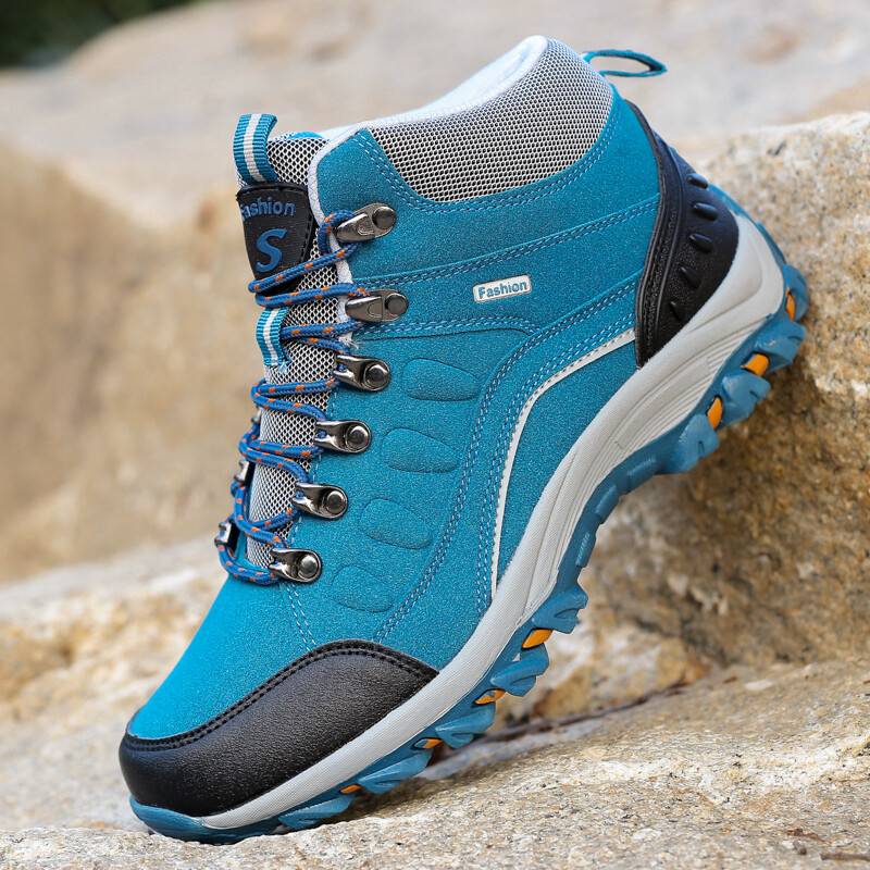 Matkajalatsid meestele ja naistele Matkasaapad Kõrge mäe otsaga mägironimise jalatsid Sport Välismatkamine Mugavad tossud