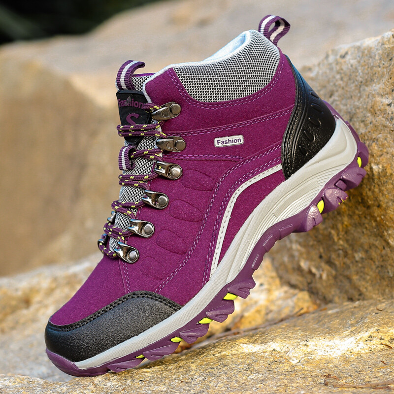 Matkajalatsid meestele ja naistele Matkasaapad Kõrge mäe otsaga mägironimise jalatsid Sport Välismatkamine Mugavad tossud