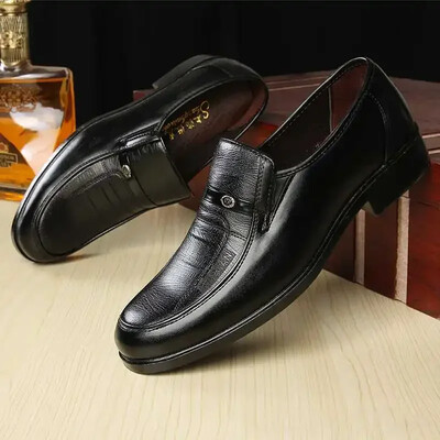 Rochie de marcă pentru bărbați Pantofi din piele italiană Slip on Mocasin din piele pentru bărbați cu sclipici Pantofi formali pentru bărbați Pantofi cu vârf ascuțit pentru bărbați