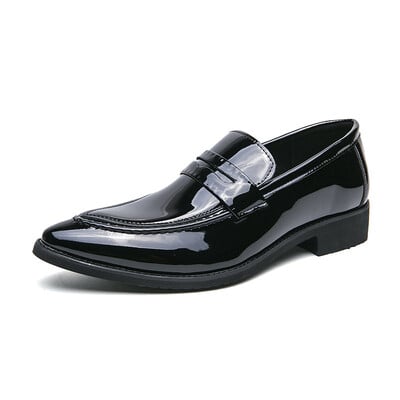 Elegantsed piduliku kleidi kingad meestele, suur suurus 47, roheline, lilla, luksuslik nahast vabaajajalatsid pulmade meeste mood Oxfordi püksid