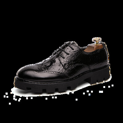 Muške cipele Ležerne luksuzne svečane cipele Brand Moda Elegantna Oxford haljina Cipele za vjenčanje Brogue Zapatos de Hombre de Fiesta