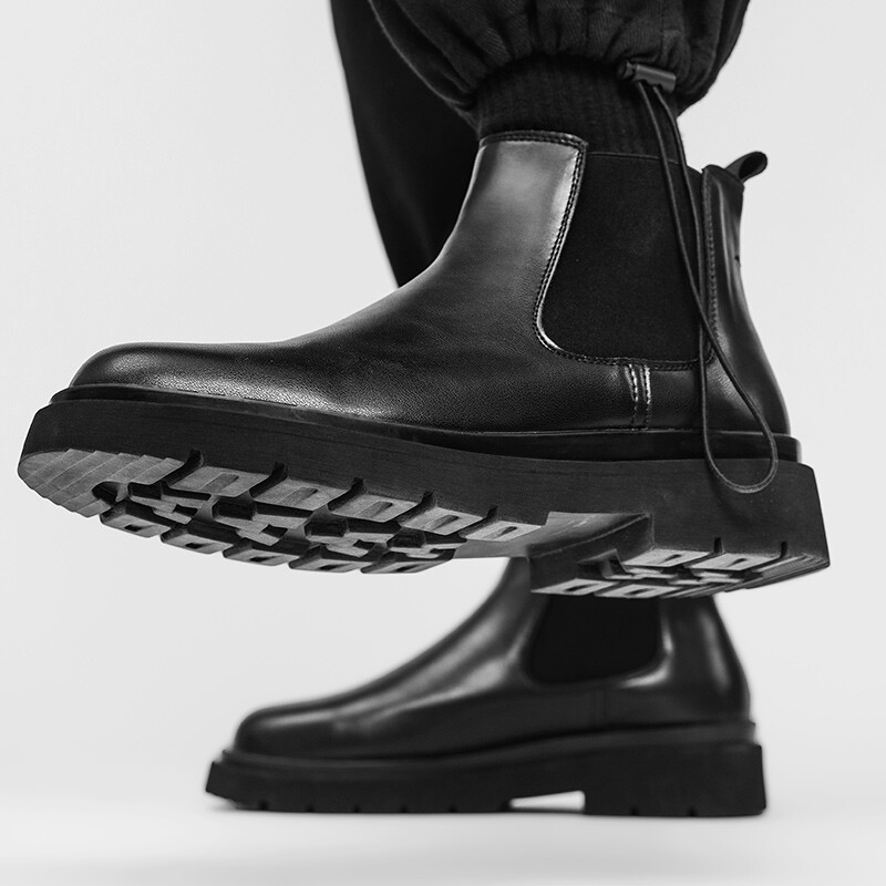 Cizme Bărbați Pantofi Pantofi casual Clasici Botine înalte Slip on Office Ventilate Versatil Motocicletă