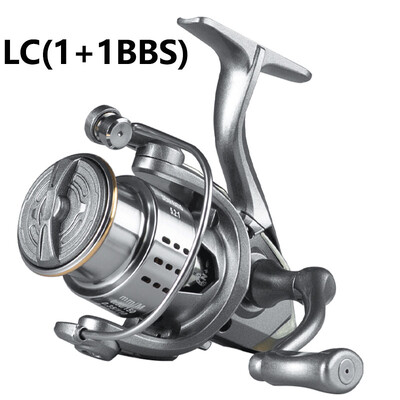 Mulinetă de pescuit LINNHUE 1000-6000 16KG Max Drag Grip din cauciuc Mulinetă de filare de apă dulce, de apă sărată, argint Pesca, mulinetă de pescuit pentru crap