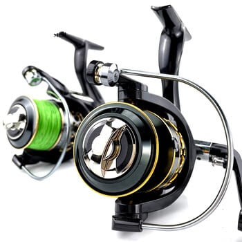 Ελαφρύ Spinning Reel 2000 3000 4000 5000 6000 7000 Coil 5.2:1 Lure Fishing Reels Tackle for Trout Peche Bass Pike Zander