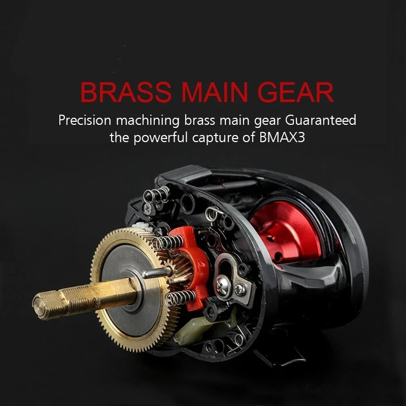 Max3 desna lijeva rola za bacanje mamca 8BB 7.1:1 207g bubanj rola za bacanje mamca na trolling