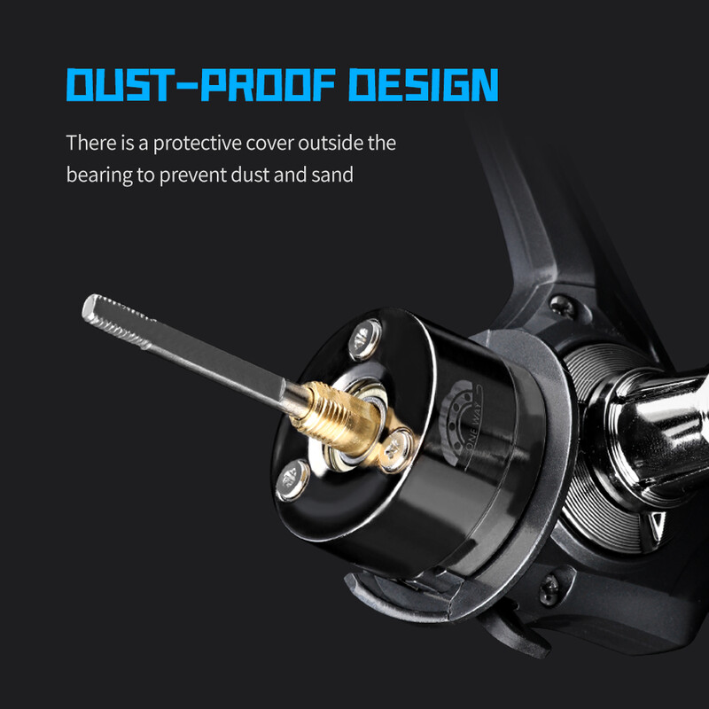 DEUKIO Mulinetă de pescuit spinning seria DA2000~7000 Ultralight Max Drag 15kg Mulinetă de spinning pentru surfcasting Mulinete de jigging cu apă sărată