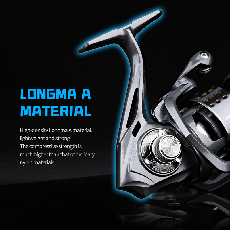 DEUKIO Mulinetă de pescuit spinning seria DA2000~7000 Ultralight Max Drag 15kg Mulinetă de spinning pentru surfcasting Mulinete de jigging cu apă sărată