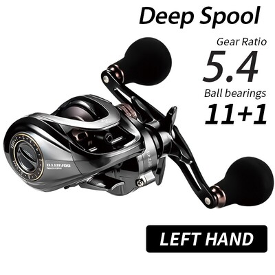 SOLOKING HIAW200 Baitcasting Reel Betriel 9.5KG Max Drag 12 Bearing 5.4/7.2 Gear Ratio Ribolovna Rola Baitcaster Reels