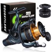 Sougayilang 2000-6000 Series Spinning Fishing Reel 5.0:1/4.7:1 High Speed 13+1BB Fishing Tackle Pesca Saltwater Reel Fishing