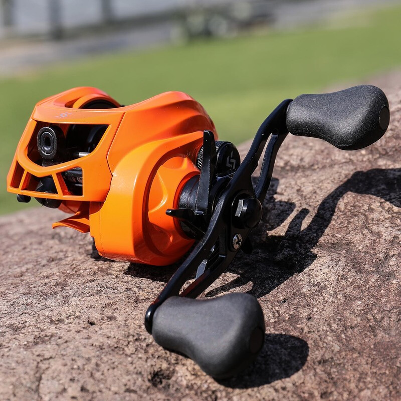 Sougayilang Bait Casting Ribolovna rola 7,1:1 Visoki omjer brzine 17+1BB Magnetski sustav kočnica Snaga povlačenja 8 kg Rola za bacanje u četiri boje