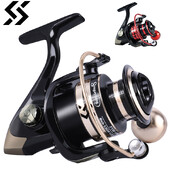 Sougayilang kõrge kvaliteediga 1000–4000 seeria 5.2:1 spinning püügirull 1BB metallist käepidemega püügirull karpkala soolase veevarustuse jaoks