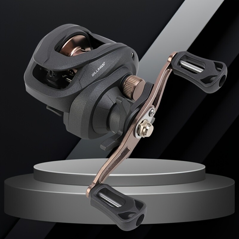 Mulinetă pentru momeală cu raport de transmisie 6.3:1, mulinetă de pescuit cu tracțiune maximă de 18LB/8,16 kg, dispozitiv de pescuit pentru mulinetă de pescuit cu muscă de apă dulce de apă sărată