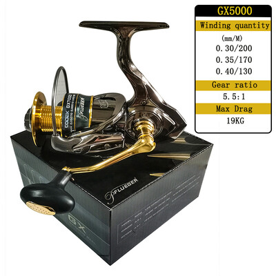 Изцяло метална риболовна макара Pflueger CODEK 25KG Високоскоростни въртящи се аксесоари за морска вода и зимен риболов на дълги разстояния