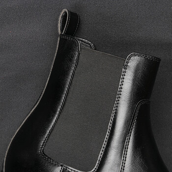 40~46 Chelsea Boots Ανδρικές Μπότες 2024 Μάρκα Comfortable Fashion Δερμάτινες ανδρικές μπότες #KD431