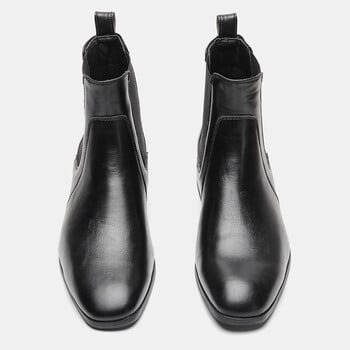 40~46 Chelsea Boots Ανδρικές Μπότες 2024 Μάρκα Comfortable Fashion Δερμάτινες ανδρικές μπότες #KD431