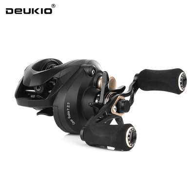 DEUKIO Baitcasting Fishing Roel 8KG Max Drag With Magnetic Brake Αριστερό/Δεξί Πηνίο ψαρέματος carretilha de pesca