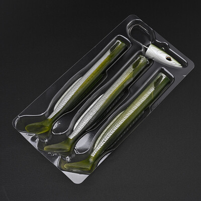 BLUX Happy Sandeel 13cm 27g Momeală de pescuit moale, momeală, coadă, cârlig, cap, cârlig, viniluri, vibrații, momeală artificială, unelte pentru apă sărată