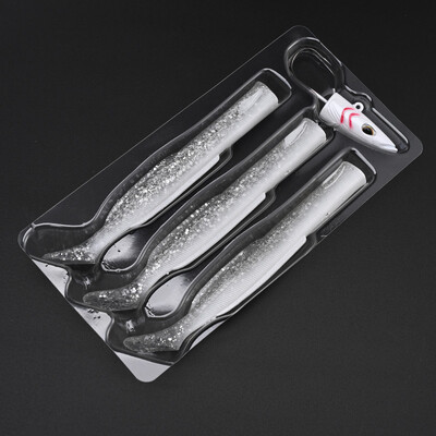 BLUX Happy Sandeel 13cm 27g Momeală de pescuit moale, momeală, coadă, cârlig, cap, cârlig, viniluri, vibrații, momeală artificială, unelte pentru apă sărată