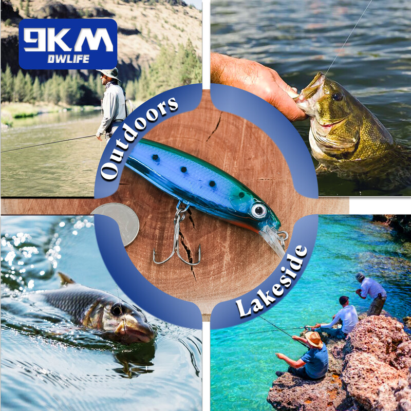 Mamci za pecanje Tvrdi mamci za gavčicu 11 cm/13,4 g Tvrdi mamci za topwater Jerkbait Swimbait Mamci za ribolov brancina Slatkovodni mamci