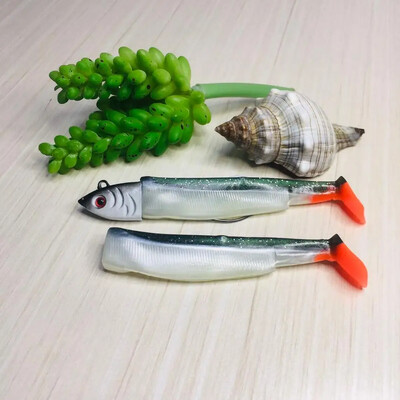 Fangbait žvejybos masalas 2024 black minnow 15g 30g jig head soft masalas dropshipping masalas ešeryms black minnow minnow masalas