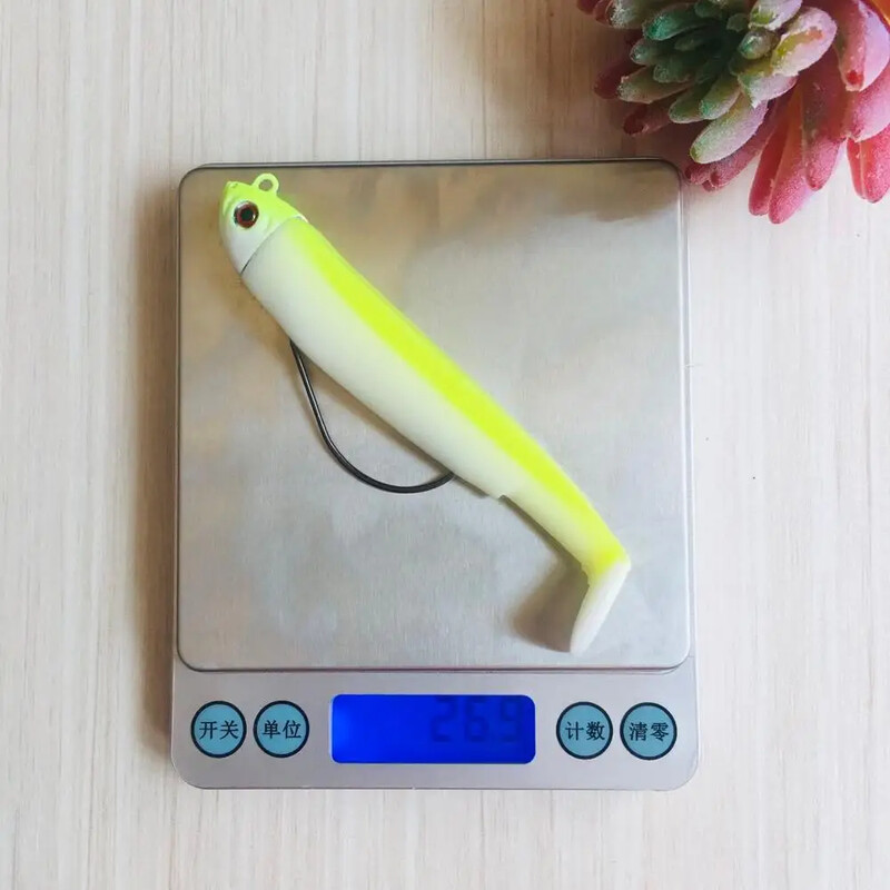 Fangbait žvejybos masalas 2024 black minnow 15g 30g jig head soft masalas dropshipping masalas ešeryms black minnow minnow masalas