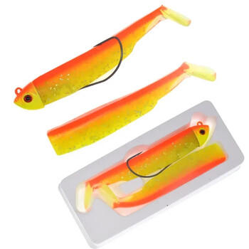 MOTONA Fiiish Black Minnow Fishing Lure Drop Shipping Baits Риболовни принадлежности Лаврак Силиконова стръв 15g 30g изкуствена стръв