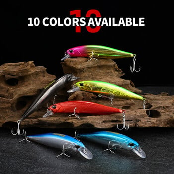 Asinia 10cm 15g Hot Model Fishing Lures Hard Bait 14color For Choose Minnow Quality Professional Minnow Βάθος0,8-1,5m