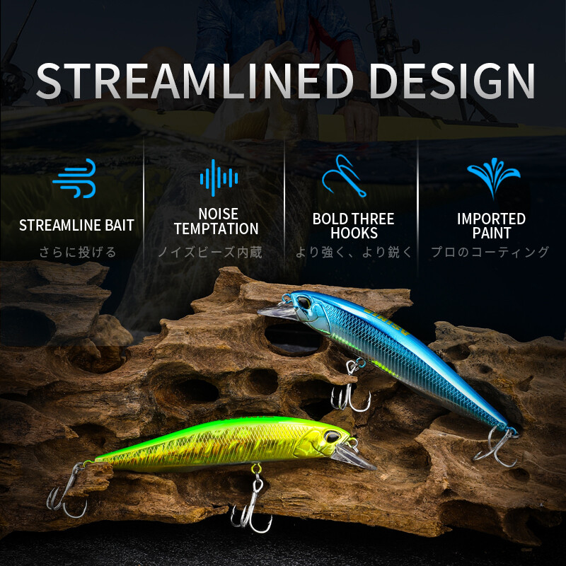 Asinia 10 cm 15 g vrući model mamaca za ribolov tvrdi mamac 14 boja za odabir Minnow kvalitete profesionalne minnow dubine 0,8-1,5 m