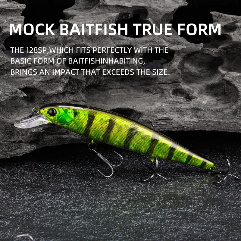 ASINIA 112mm 15g scufundare 1.5m Nou model fierbinte sistem de greutate fixa naluci de pescuit momeală tare calitate wobblers minnow