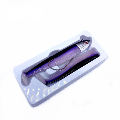 Minnow püügilant 95 mm Easy Shiner püügilant pehme lant 15/30 g Swimbait Jig Head Bass Pike Merepüügi landid Leurre Souple