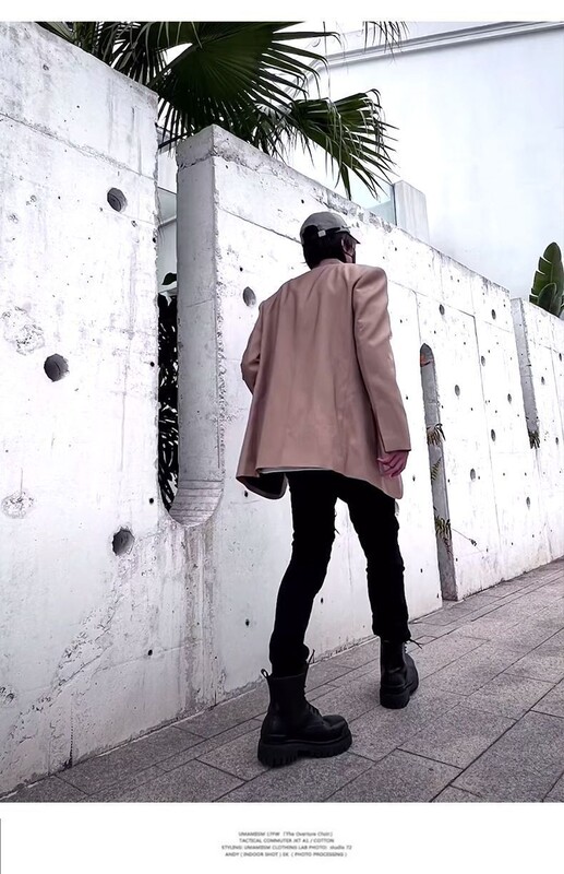 2023 Νέο Big Head Derby Γνήσιο δέρμα Ανδρικό μεσαίο ψηλό τοπ Μπότες Chelsea Fashion Grade με χοντρό κάτω μέρος