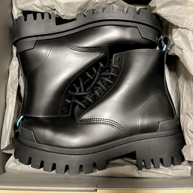 2023 Νέο Big Head Derby Γνήσιο δέρμα Ανδρικό μεσαίο ψηλό τοπ Μπότες Chelsea Fashion Grade με χοντρό κάτω μέρος