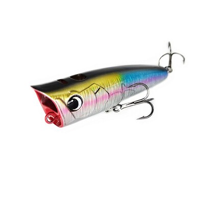 Naluci de pescuit Popper 8,6 g/70 mm 15 g/85 mm Momeli cu bule de apă de suprafață Naluci de pescuit cu jet Popper pentru momeli de pescuit Wobbler Bass