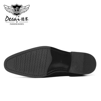 Νέα Desai Fashion Boots Block Ανδρικές δερμάτινες μπότες ρετρό βουρτσισμένο χρώμα Ανδρικές μπότες Martin με κουμπιά Ευέλικτο