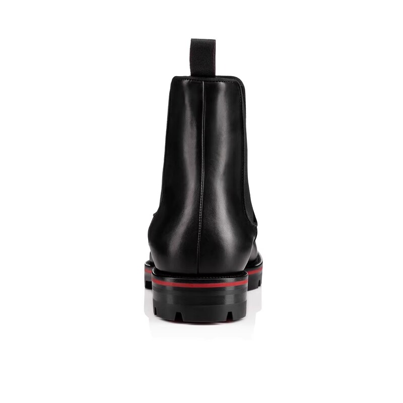 Cizme Chelsea Negre Pentru Barbati Cizme De Iarna Clasice Piele Veratica Casual Stilul Britanic Pantofi De Birou lucrati manual Cizme Barbati