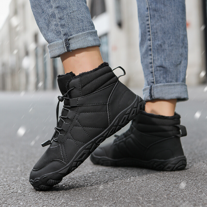 Talvised lumesaapad, meeste soojad plüüsis poolsaapad, pikad karusnahad, suur suurus 36-47 Unisex matkajalatsid, libisemiskindlad, ruable meeste tossud