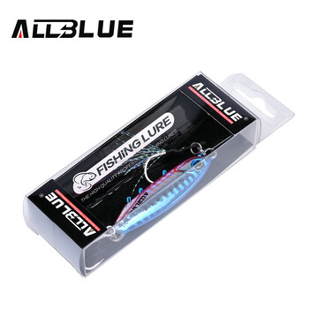 ALLBLUE New DRAGER Metal Cast Jig Spoon 15G 30G Shore Casting Jigging Fish Sea Bass Fishing Lure Изкуствена примамка