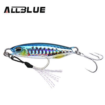 ALLBLUE uus DRAGER metallist valatud jigilusikas 15G 30G kaldavaldamine jigging kala meriahven kalapüügi peibutis kunstsööda varustus