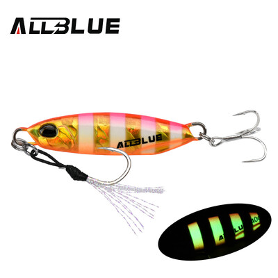 ALLBLUE uus DRAGER metallist valatud jigilusikas 15G 30G kaldavaldamine jigging kala meriahven kalapüügi peibutis kunstsööda varustus