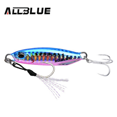 ALLBLUE uus DRAGER metallist valatud jigilusikas 15G 30G kaldavaldamine jigging kala meriahven kalapüügi peibutis kunstsööda varustus