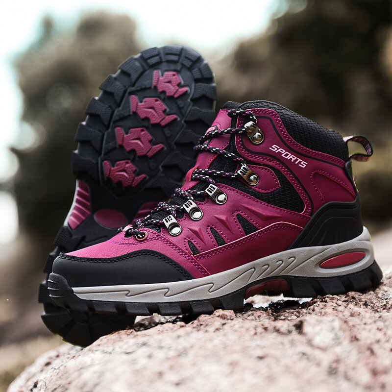 Meeste naiste matkajalatsid õues mägironimiseks tossud seemisnahast välisjalatsid Meeste matkajalatsid