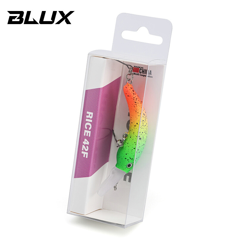 ALLBLUE RICE Mini Crankbait 3.0g 42mm BFS Area Păstrăv Wobbler Naluca de pescuit Apă dulce Minnow Crank Momeală tare artificială